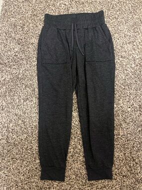 Mondetta Heather Charcoal Elastic Waist Joggers